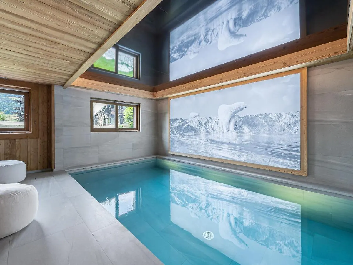 Chalet De Luxe A 2 Pas Des Pistes Avec Piscine, Sauna Et Salle De Sport - Fr-1-569-134 Megeve