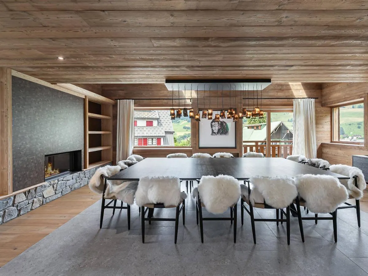 Chalet De Luxe A 2 Pas Des Pistes Avec Piscine, Sauna Et Salle De Sport - Fr-1-569-134 Megeve