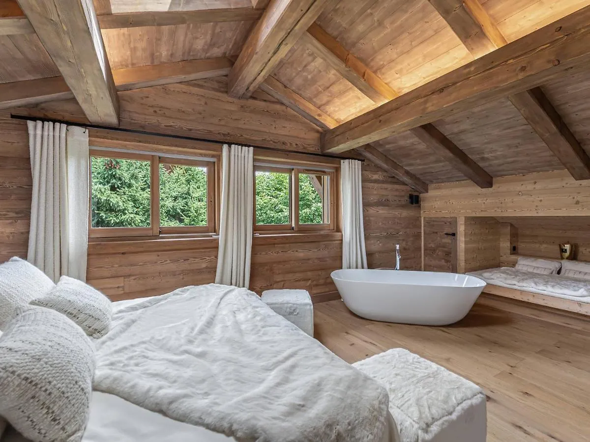 Chalet De Luxe A 2 Pas Des Pistes Avec Piscine, Sauna Et Salle De Sport - Fr-1-569-134 Megeve